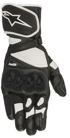 ALPINESTARS rukavice SP-1 2, černé/bílé, vel. 2XL - Motorcycle Gloves - Main image