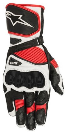 ALPINESTARS rukavice SP-1 2, černé/bílé/červené, vel. M - Motorcycle Gloves - Main image