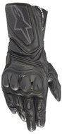 ALPINESTARS gloves SP-8, black/black, 2025, size 2025, size 5.5 mm, with a heel. L - Motorcycle Gloves
