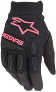 ALPINESTARS rukavice STELLA FULL BORE, dámské, černé/růžové fluo, 2025 - Rukavice na motorku