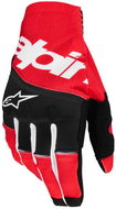 ALPINESTARS TECHSTAR gloves, black/red, 2025, size 2025. L - Motorcycle Gloves