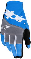 ALPINESTARS rukavice TECHSTAR, černé/modré, 2025, vel. XL - Rukavice na motorku