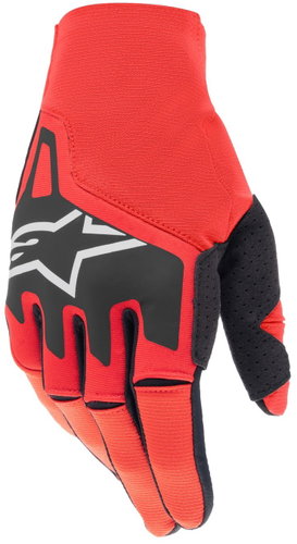 ALPINESTARS rukavice TECHSTAR, červené/černé/bílé, 2024, vel. L - Motorcycle Gloves - Main image