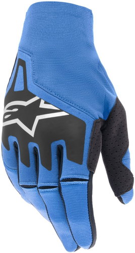 ALPINESTARS rukavice TECHSTAR, modré/černé/bílé, 2024, vel. XL - Motorcycle Gloves - Main image