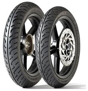 Dunlop D451 100/80/16 TL, F 50 P-130102 - Motorcycle Tyre - Main image