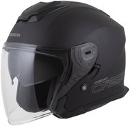 CASSIDA Jet Tech 2.0 Solid 2025, black matt/grey, size 2XL - Motorbike Helmet