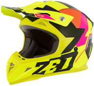 ZED X1.9D TENDO, dětská 2025, žlutá fluo/růžová/oranžová/černá - Helma na motorku