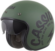 CASSIDA Helmet Oxygen 20 Gear 2025, green matt/black - Motorbike Helmet