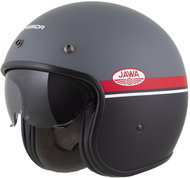 CASSIDA Helmet Oxygen 20 Jawa OHC 2025, grey matt/red/black/white, size 2XL - Motorbike Helmet