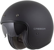 CASSIDA Helmet Oxygen 20 Solid 2025, black matt/dark grey, size 2025. XL - Motorbike Helmet