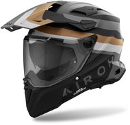 AIROH přilba COMMANDER 2 Doom 2025, matná zlatá, vel. 2XL - Motorbike Helmet