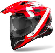 AIROH přilba COMMANDER 2 Mavick 2025, lesklá červená, vel. 2XL - Motorbike Helmet