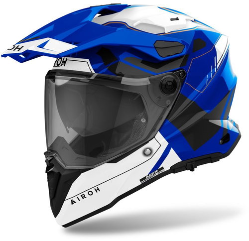 AIROH Helmet COMMANDER 2 Reveal 2025, glossy blue, size 2XL Main image AIROH Helmet COMMANDER 2 Reveal 2025, glossy blue, size 2XL - Motorbike Helmet - Main image