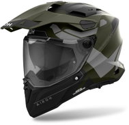AIROH Helmet COMMANDER 2 Reveal 2025, matt military green, size 2XL - Motorbike Helmet