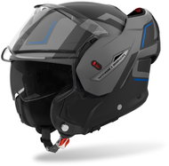 AIROH Helmet MATHISSE 2 Genius 2025, blue matt, size 2XL - Motorbike Helmet