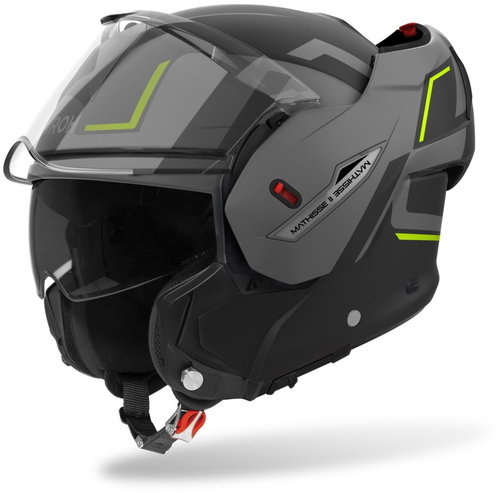 AIROH MATHISSE 2 Genius 2025, matt sárga, XL - Motoros sisak - Fő fotó