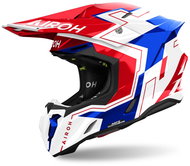 AIROH přilba TWIST 3 Dizzy 2025, lesklá modrá/červená, vel. M - Motorbike Helmet