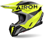 AIROH přilba TWIST 3 King 2025, lesklá žlutá, vel. S - Motorbike Helmet