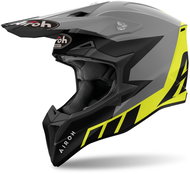 AIROH přilba WRAAAP Reloaded 2025, matná žlutá, vel. XS - Motorbike Helmet