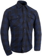 Oxford Kickback 3.0, blue, size 3.0 M - Motorcycle Riding Shirt
