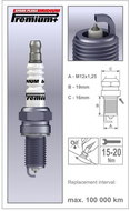 BRISK spark plug P38 Premium Iridium+ series - Spark Plug