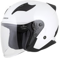 CASSIDA Helmet Reflex 2.0 Solid 2026, white/black, size 4.5 mm. M - Motorbike Helmet