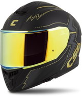 CASSIDA Helmet Integral GT 2.1 Flash 2026, black matt/metallic gold, size 2XL - Motorbike Helmet