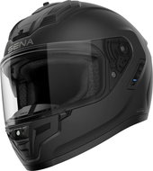 SENA Mesh helmet with Phantom headset, glossy black, size 4.5 mm. S - Motorbike Helmet