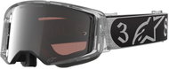 ALPINESTARS brýle Supertech Vision DNGR38 XXV 2026, černé/stříbrné, zrcadlové stříbrné plexi - Brýle na motorku