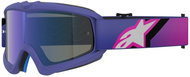 ALPINESTARS brýle Vision Youth Corp, dětské 2026, fialové/růžové fluo, zrcadlové modré plexi - Brýle na motorku