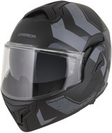 CASSIDA Helmet MultiFlip Korp 2026, black matt/dark grey/grey, size 2XL - Motorbike Helmet