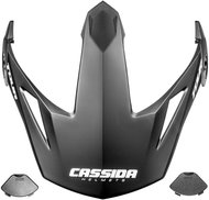 CASSIDA visor for Tour helmets compatible with heated plexi, black matt - Helmet Shield