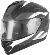 NOX Helmet N304-S REVO 2026, black matt, white, size 2.5 mm. XL - Motorbike Helmet