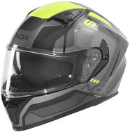 NOX helmet N402 MENTOR 2026, black, yellow fluo - Motorbike Helmet