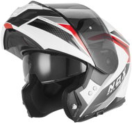 NOX Helmet N968 SHIFT 2026, white, red, size 2XL - Motorbike Helmet