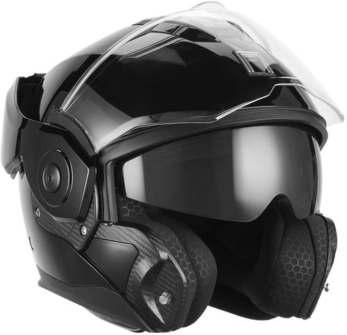 NOX PREMIUM Helmet SPINNER 2026, black, size 2.5 mm, w. XS - Motorbike Helmet - Main image