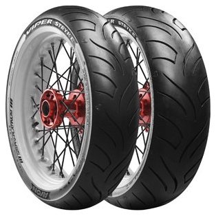 Avon AM 63 Viper Stryke 130/70/12 TL, F/R 62 P-17582 - Motorcycle Tyre - Main image