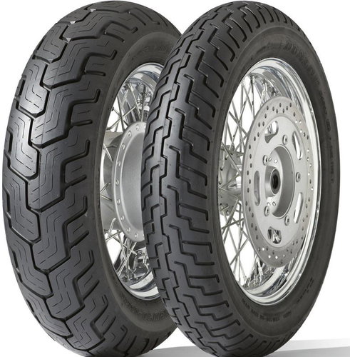 Dunlop D404 130/90/16 TL, F, Q 67 H-83399 - Motorcycle Tyre - Main image