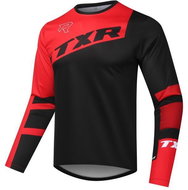 TXR Vortex black-red, size S - Motocross Jersey