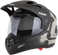 CASSIDA Helmet Tour 2.0 Crew 2026, black matt/sand, plexi with Pinlock preparation, size 2XL - Motorbike Helmet