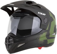 CASSIDA Helmet Tour 2.0 Crew 2026, black matt/dark green, plexi with Pinlock preparation, size 2XL - Motorbike Helmet