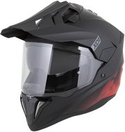 ZED helmet XD1 2026, black matt/red - Motorbike Helmet