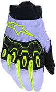 Alpinestars FULL BORE V2 YOUTH/KIDS gyerekkesztyű, 2026, lila/fluo sárga, 3XS - Motoros kesztyű