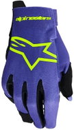 ALPINESTARS Gloves RADAR YOUTH 2026, children's, purple/yellow fluo, size 3XS - Motorcycle Gloves