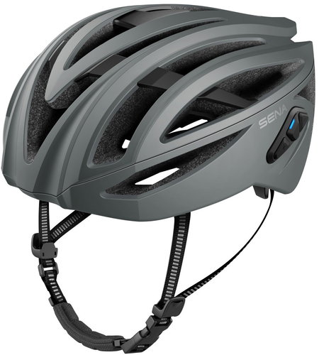 SENA bicycle helmet with headset R2, matt grey, size 2.5 mm. M - Bike Helmet - Main image
