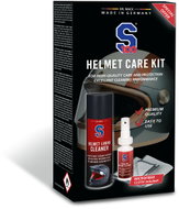 S100 sada péče o přilbu - čistič interiéru, čistič plexi, utěrka - Helmet Care Kit - Cleaning Kit
