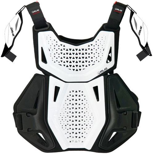 ATLAS chest + shoulder protector CHARGER CE L1, white, child - Protectors - Main image