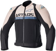 ALPINESTARS SMX AIR, Light Brown/Black/Blue, 2025 - Motorcycle Jacket