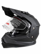 Mifex 906 Dětská helma na moto s plexi, černá mat - Motorbike Helmet