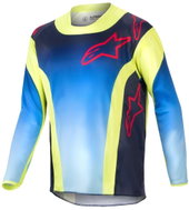 ALPINESTARS RACER HOEN, Kids', Fluo Yellow/Blue/Red, 2024 - Jersey